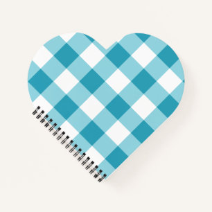 Gingham Pattern Notizbuch
