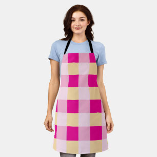 Gingham Pattern Schürze