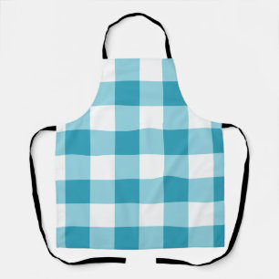 Gingham Pattern Schürze