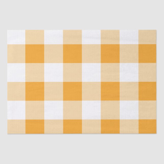 Gingham Pattern Seidenpapier (Vorderseite)