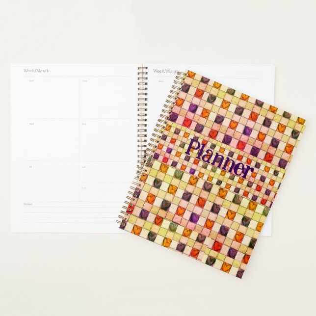 Gingham Planner Planer (Anzeige)