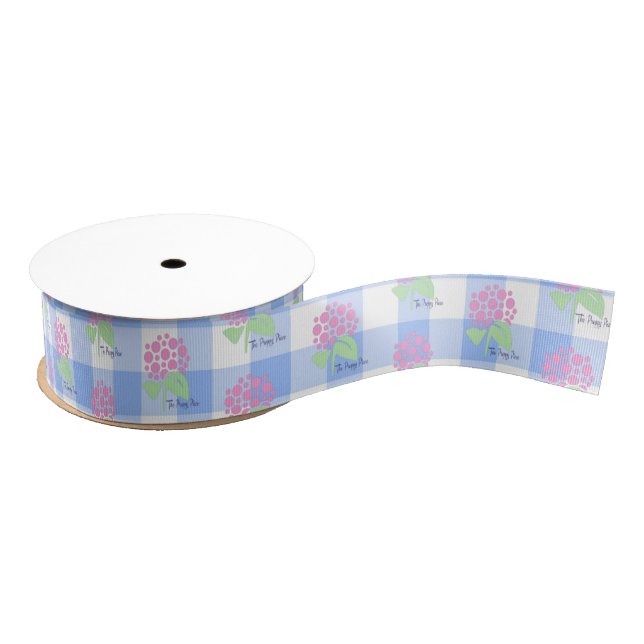 Gingham-Preppy-Band Ripsband (Spule)