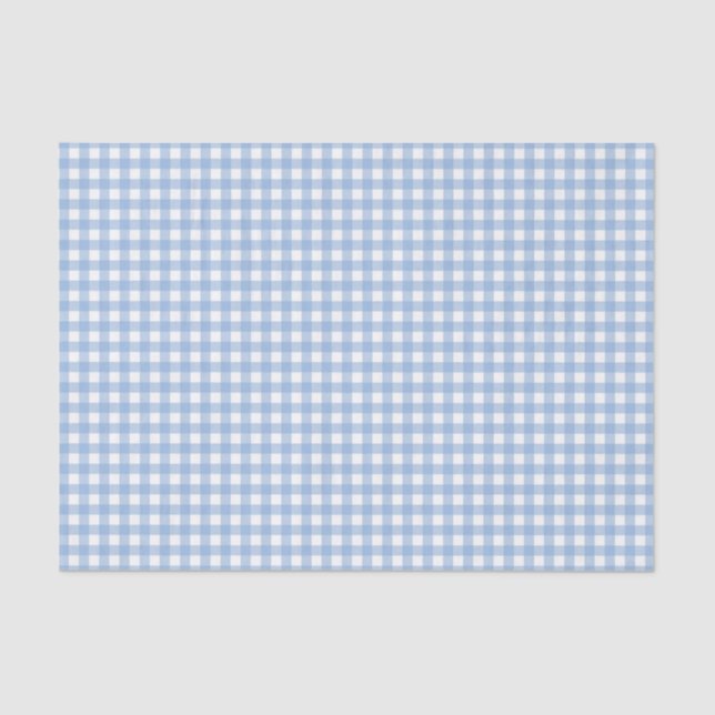 Gingham Seidenpapier (Vorderseite)