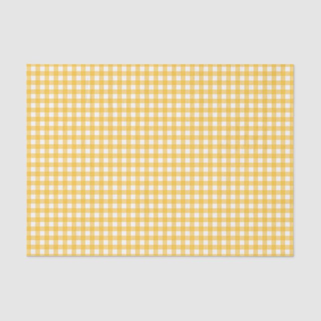 Gingham Seidenpapier (Vorderseite)