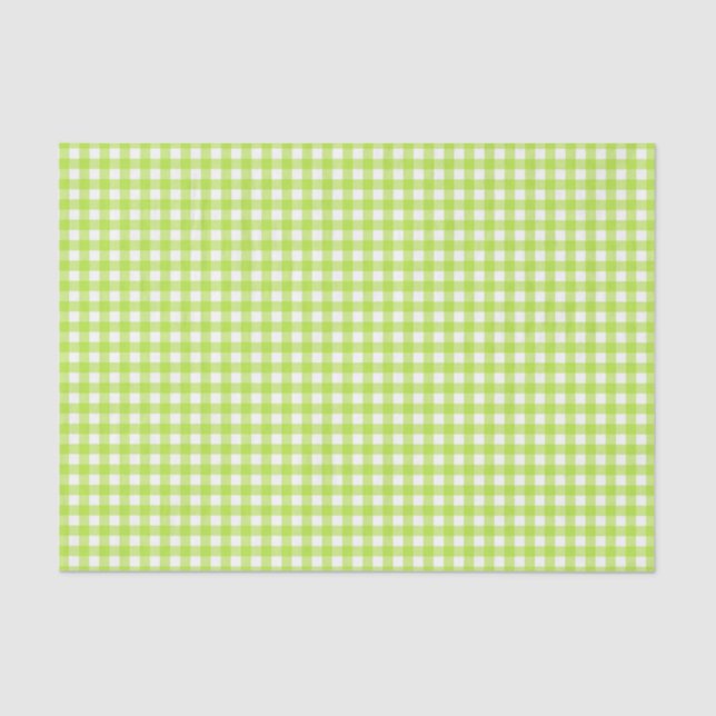 Gingham Seidenpapier (Vorderseite)