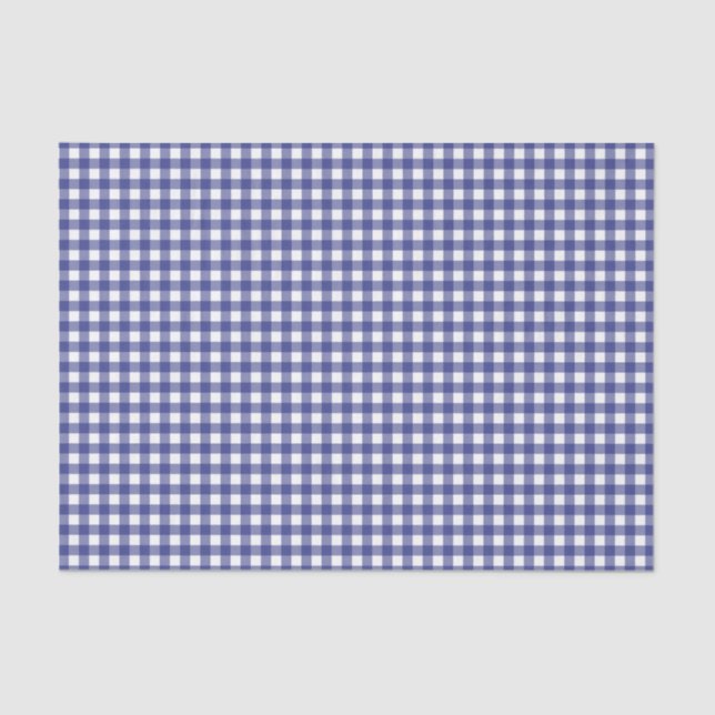 Gingham Seidenpapier (Vorderseite)