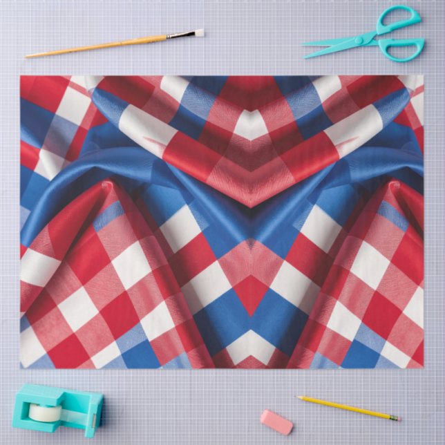 Gingham und Gloria Seidenpapier (Basteln)