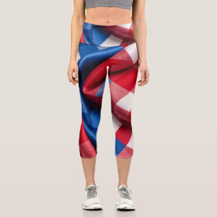 Gingham und Glory Capri Leggings