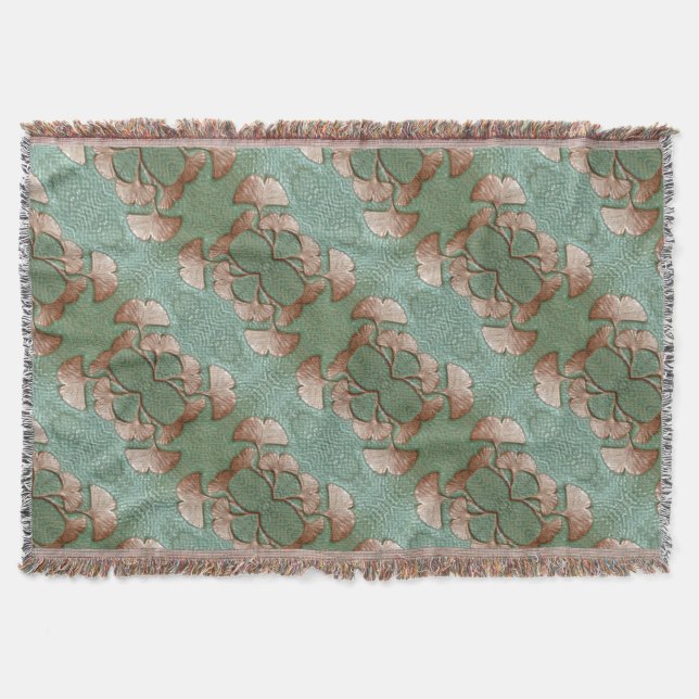 Gingko Jetez la couverture avec la frange (Devant)