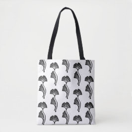 Gingko Leaf Lino Print Tasche