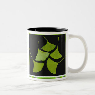 Gingko verlässt Tasse