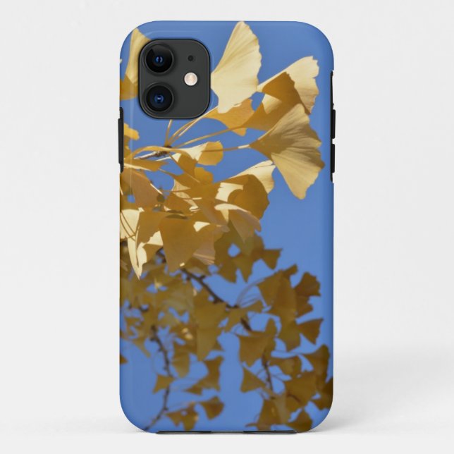 Gingkoblatt iphone Abdeckung Case-Mate iPhone Hülle (Rückseite)