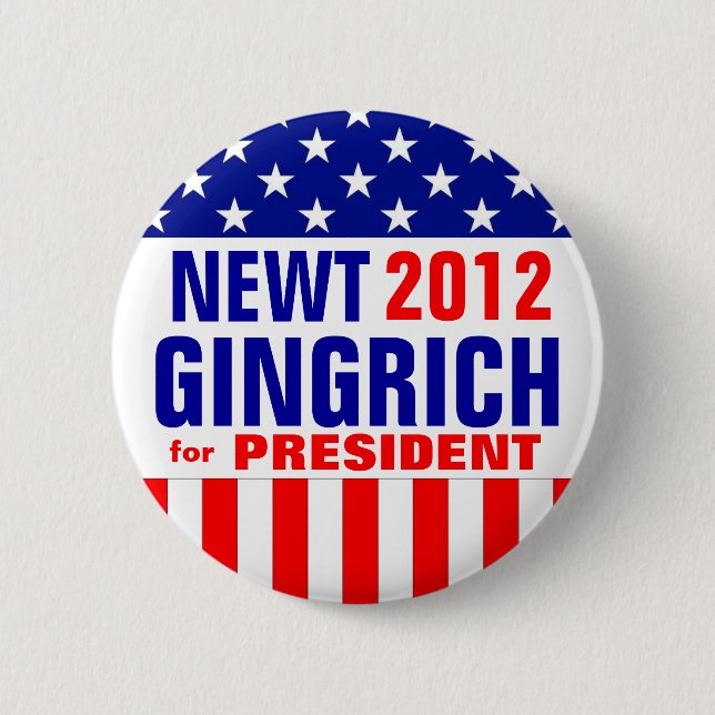 GINGRICH BUTTON (Vorderseite)