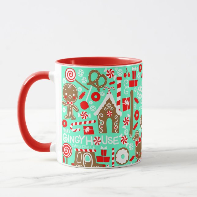 Gingy House Kenji et Gigi Mug (Gauche)
