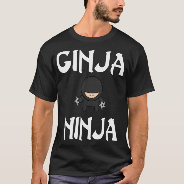 GINJA NINJA for RedHeads Funny Novelty Gift T-Shirt (Vorderseite)