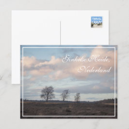 Ginkel Heath, Ede, Niederlande Landschaft Postkarte