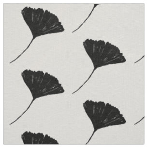 Ginkgo biloba Blatmuster - Natur inspiriert Stoff