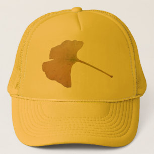 Ginkgo Biloba Blatt-Hut Truckerkappe