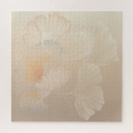 Ginkgo Biloba Botanische Abstrakte Grafik Pinselst