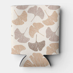 Ginkgo Biloba: trockenes, nahtloses Design. Dosenkühler