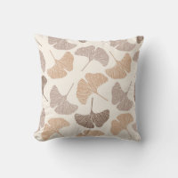 Ginkgo Biloba: trockenes, nahtloses Design.
