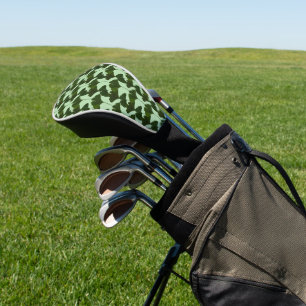 Ginkgo Biloba Verlasst Abstrakte Golf Head Cover Headcover