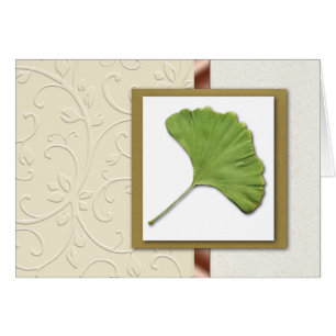 Ginkgo-Blatt