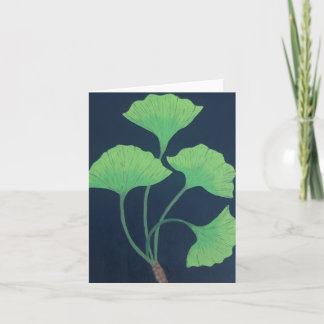 Ginkgo-Blätter