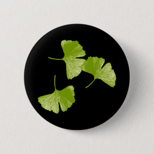 Ginkgo-Blätter Button