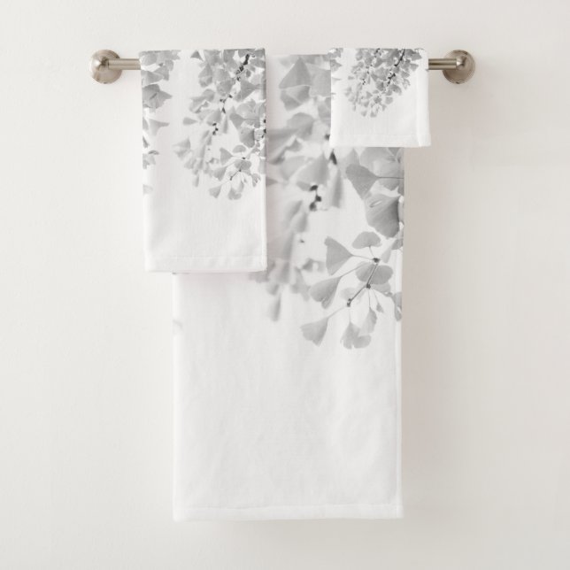 Ginkgo Blätter Dream #5 #wall #decor #art Badhandtuch Set (Insitu)