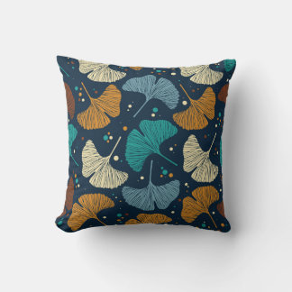 Ginkgo Leaf inspiriert Kissen