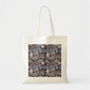 Ginkgo verlasse: elegantes natürliches Muster. Tragetasche