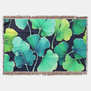 Ginko-Biloba-Blätter Decke