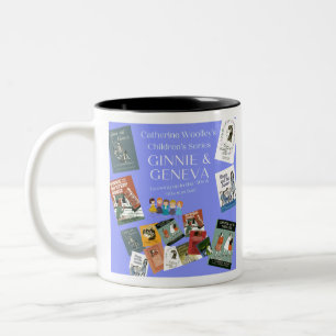 Ginnie & Geneva - Timeless Book Series Two Tone Co Zweifarbige Tasse