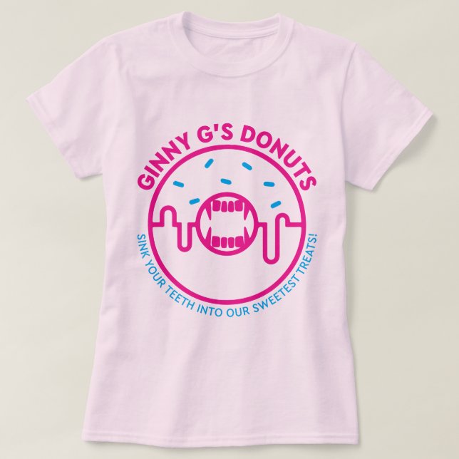 Ginny G's Donuts T - Shirt (Design vorne)
