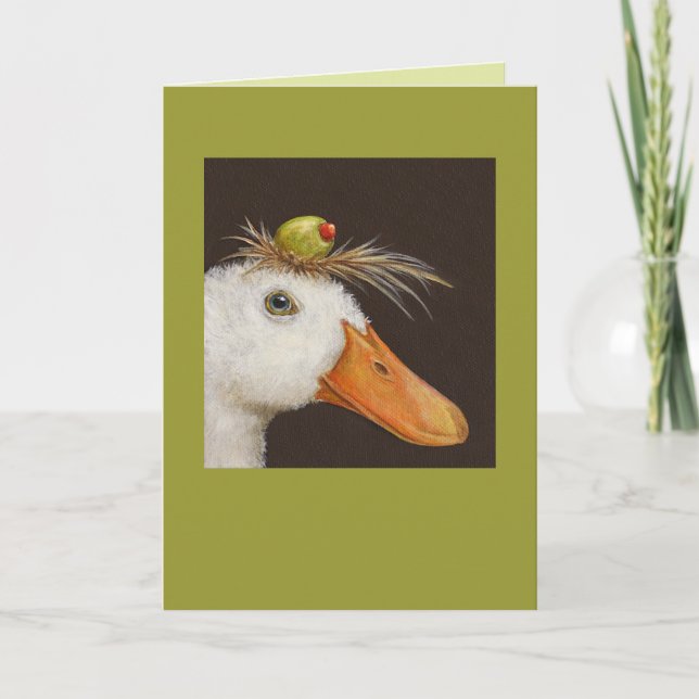Ginny the duck card karte (Vorderseite)
