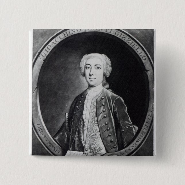 Gioacchino Conti, "Gizziello", Button (Vorderseite)