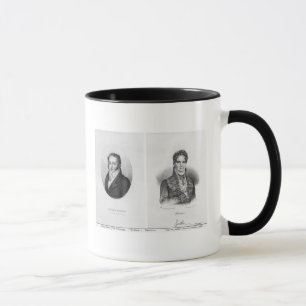 Gioacchino Rossini Gaspare vorbei graviert Tasse