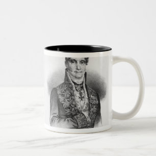 Gioacchino Rossini Gaspare vorbei graviert Zweifarbige Tasse