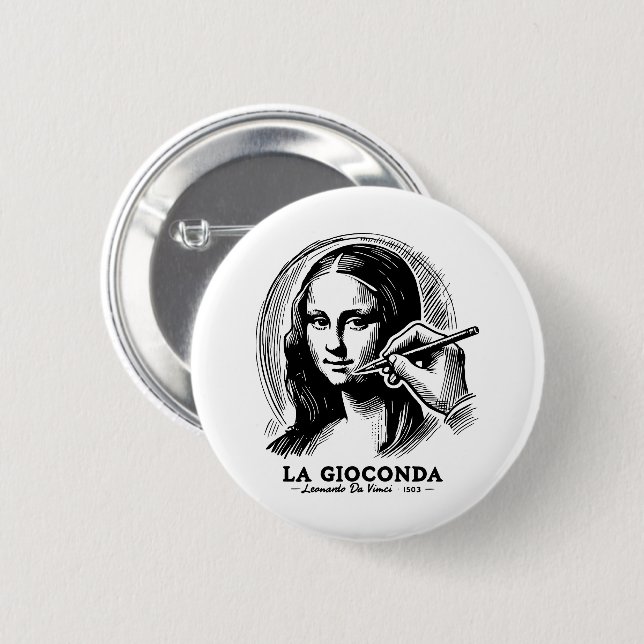 Gioconda Button (Vorne & Hinten)