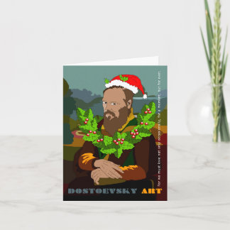 "Gioconda" Dostoevsky Art Note Card Karte