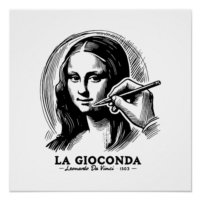 Gioconda Poster (Vorderseite)