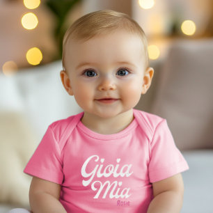 Gioia Mia - Personalisiertes italienisches Babyges Baby Strampler