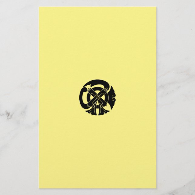 Gion talisman briefpapier (Vorderseite)