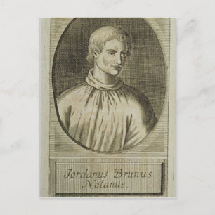 Giordano Bruno Postkarte
