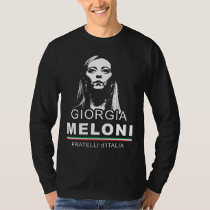 Giorgia Meloni Fratelli d'Italia Italien Männer Fr T-Shirt