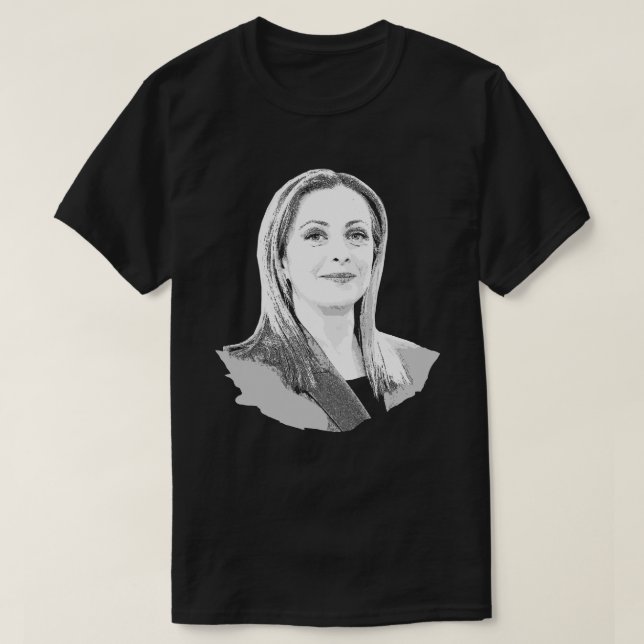 Giorgia Meloni T-Shirt (Design vorne)
