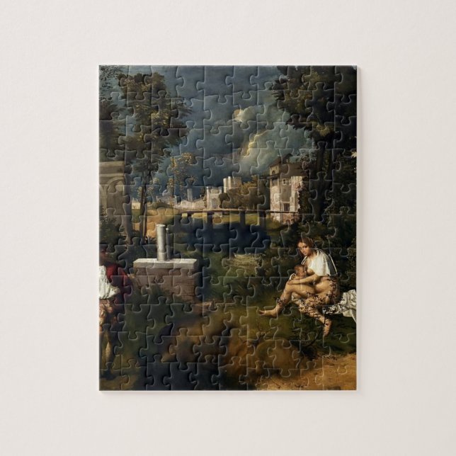 Giorgione- der Sturm (Vertikal)