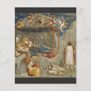 Giotto di Bondone Die Geburt Christi Fine Art Samm