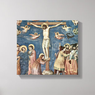Giotto di Bondone - Kreuzigung Leinwanddruck